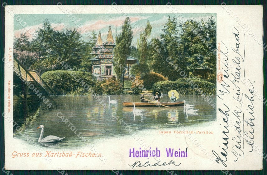 Czech Republic Karlovy Vary Karlsbad AK ansichtskarten XC9691 – fronte
