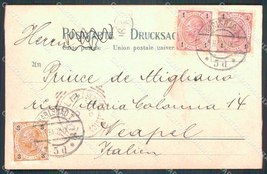 Czech Republic Karlovy Vary Karlsbad AK ansichtskarten XC9691 – retro