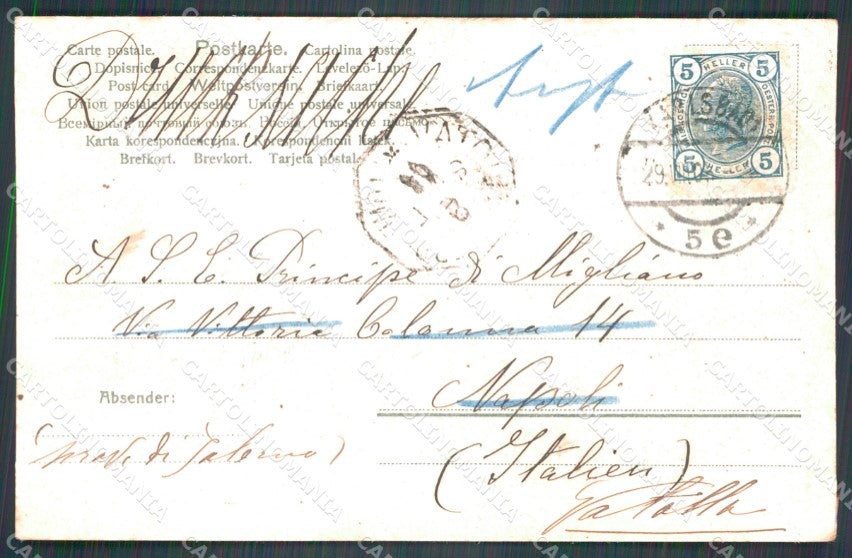 Czech Republic Karlovy Vary Karlsbad AK ansichtskarten XC9697 – retro