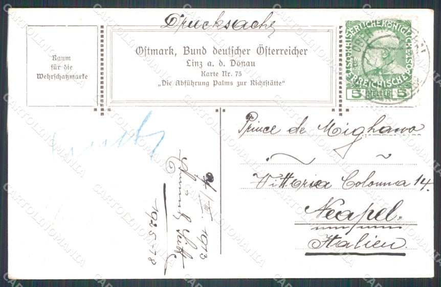 Osterreich Oberosterreich Linz Kutzer Befreiungskriege AK ansichtskarten XC9719 – retro