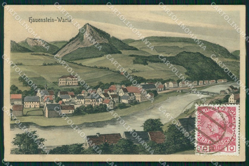 Czech Republic Straz nad Ohri Warta AK ansichtskarten XC9727 – fronte