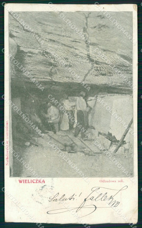 Poland Polen Krakow Krakau Salzbergwerk Wieliczka AK ansichtskarten XC9729 – fronte