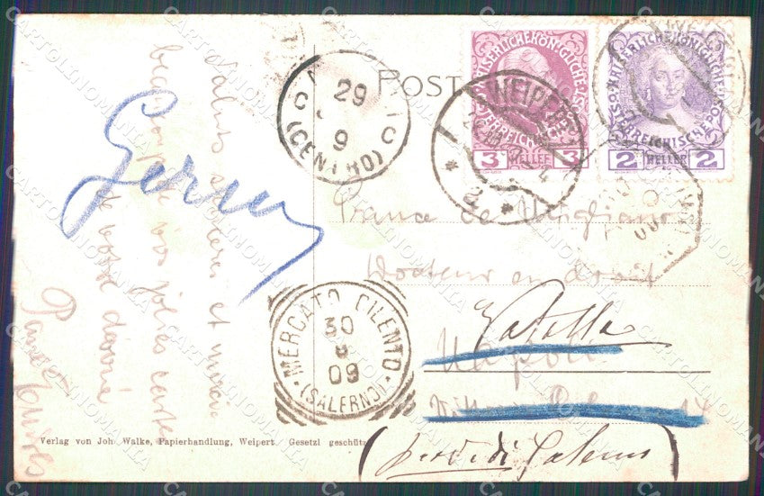 Czech Republic Vejprty Weipert AK ansichtskarten XC9732 – retro