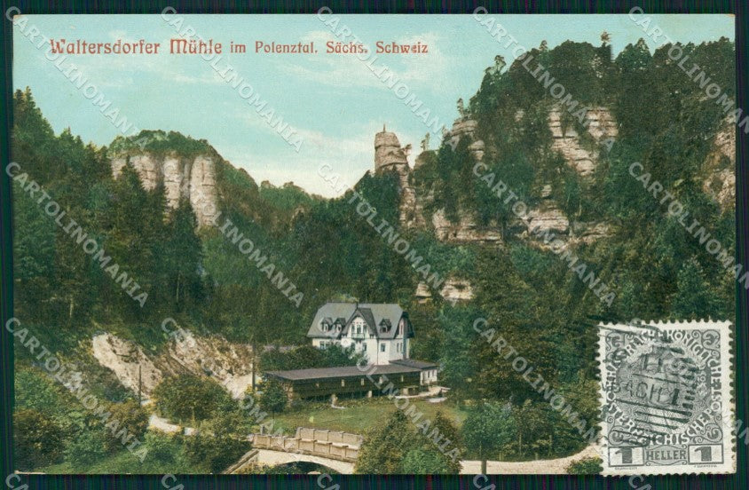 Czech Republic Sachs Schweiz AK ansichtskarten XC9733 – fronte