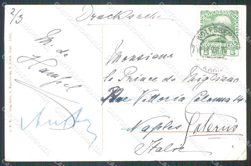 Osterreich Karnten Wolfsberg CORNER CREASED AK ansichtskarten XC9736 – retro