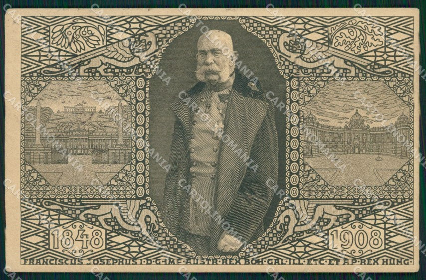 Royalty Osterreich Franz Joseph I von Osterreich AK ansichtskarten XC9756 – fronte