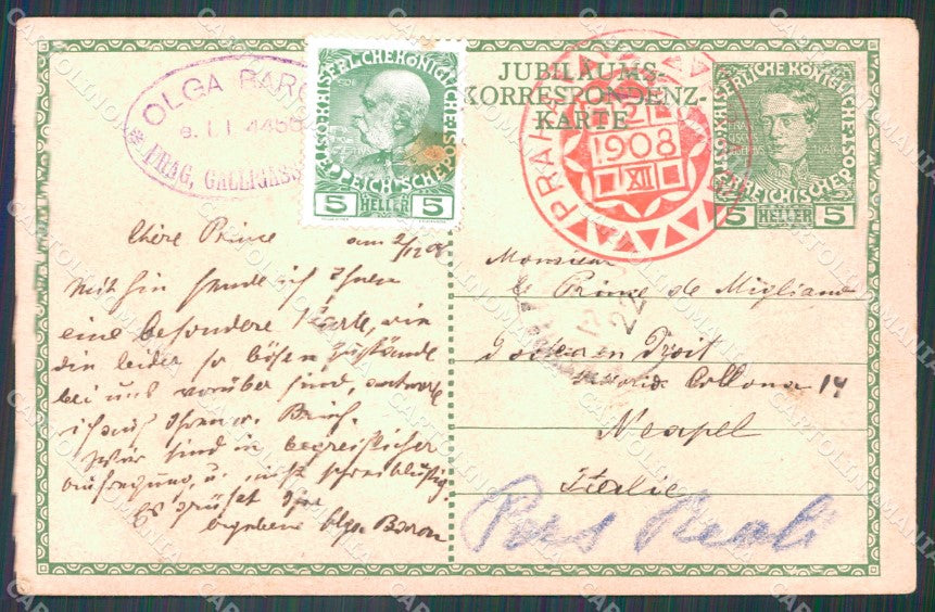 Royalty Osterreich Franz Joseph I von Osterreich AK ansichtskarten XC9756 – retro