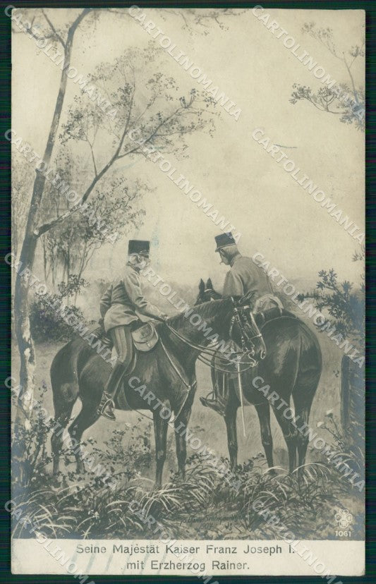Royalty Osterreich Franz Joseph I von Osterreich AK ansichtskarten XC9761 – fronte