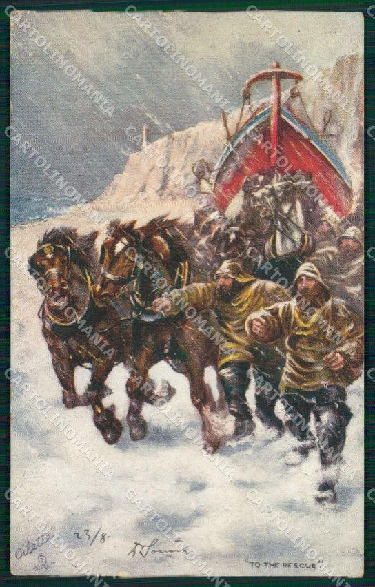 England Oilette Tuck serie 9029 Burton Mariners AK ansichtskarten XC9774 – fronte