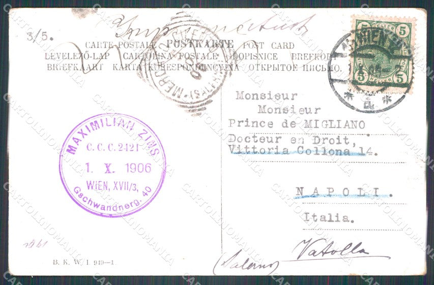 Osterreich Wien Types Wiener Typen WRINKLES AK ansichtskarten XC9787 – retro
