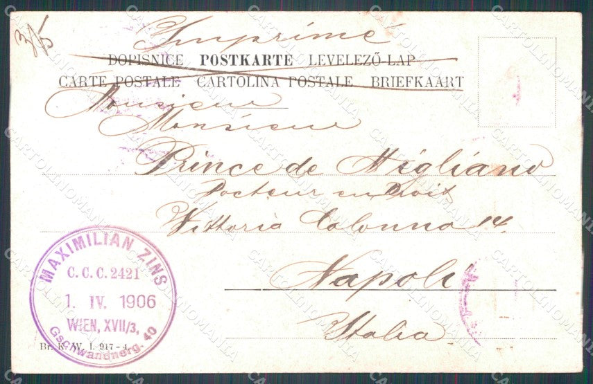 Osterreich Wien Types Wiener Typen AK ansichtskarten XC9788 – retro