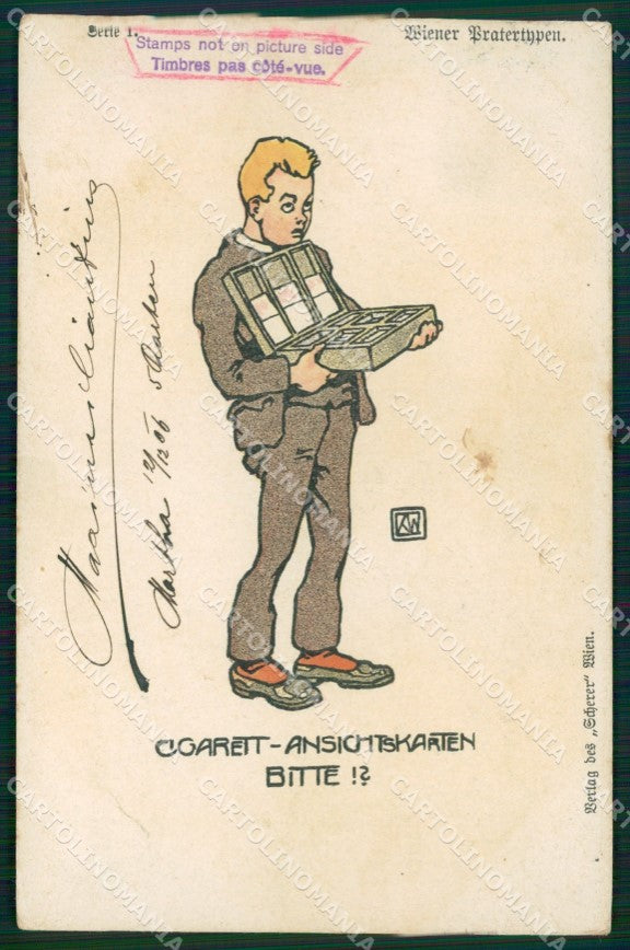 Osterreich Wien Types Wiener Typen WRINKLES AK ansichtskarten XC9791 – fronte