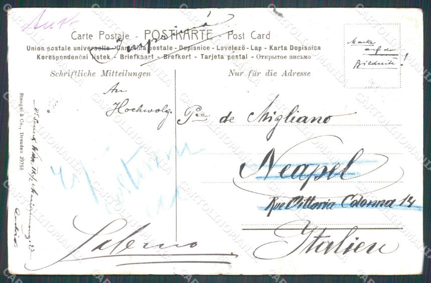 Osterreich Wien Hans Holbein Bildnis Stengel AK ansichtskarten XC9792 – retro