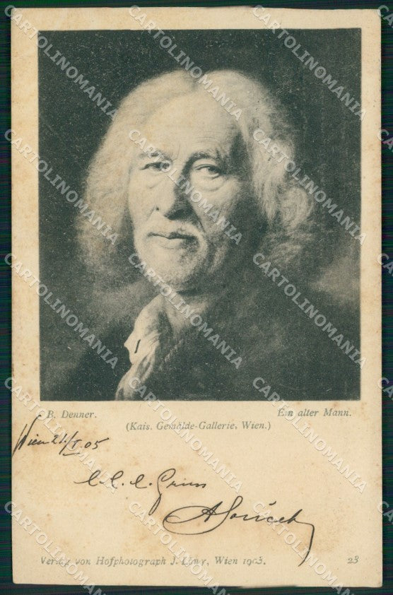Osterreich Wien Balthasar DennerAK ansichtskarten XC9796 – fronte