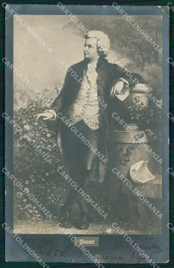 Motive Opera Wien Mozart Photo AK ansichtskarten XC9799 – fronte
