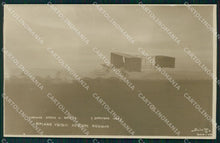 Brescia Circuito Aereo Aviazione 1909 Biplano Rougier Foto cartolina XC9809 – fronte