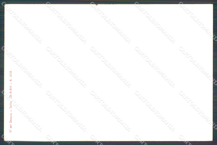 Militari II Reggimento Fanteria Savoia Brigata Re cartolina XF0007 – retro