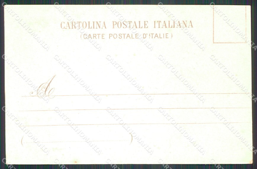 Militari 14º Reggimento Fanteria Palermo Caserma San Francesco cartolina XF0047 – retro