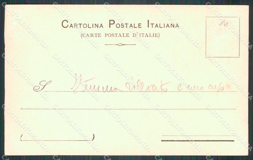 Militari 17º Reggimento Fanteria cartolina XF0061 – retro