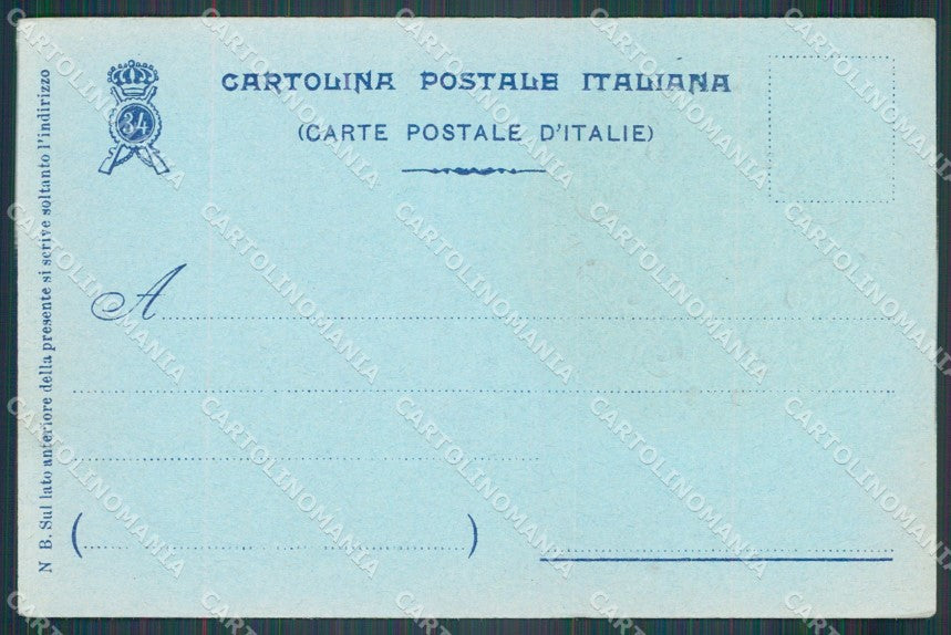 Militari 34º Reggimento Fanteria Brigata Livorno cartolina XF0109 – retro