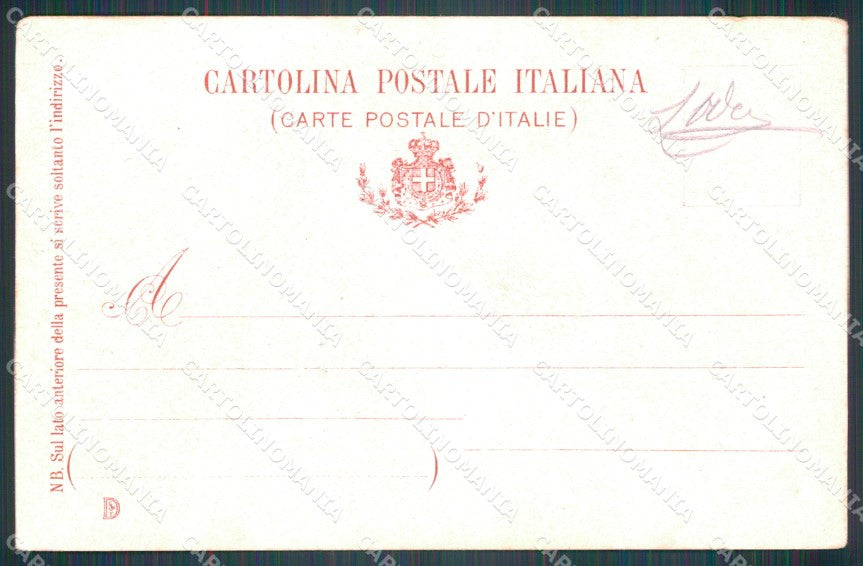 Militari 53º Reggimento Fanteria Bonacini cartolina XF0140 – retro