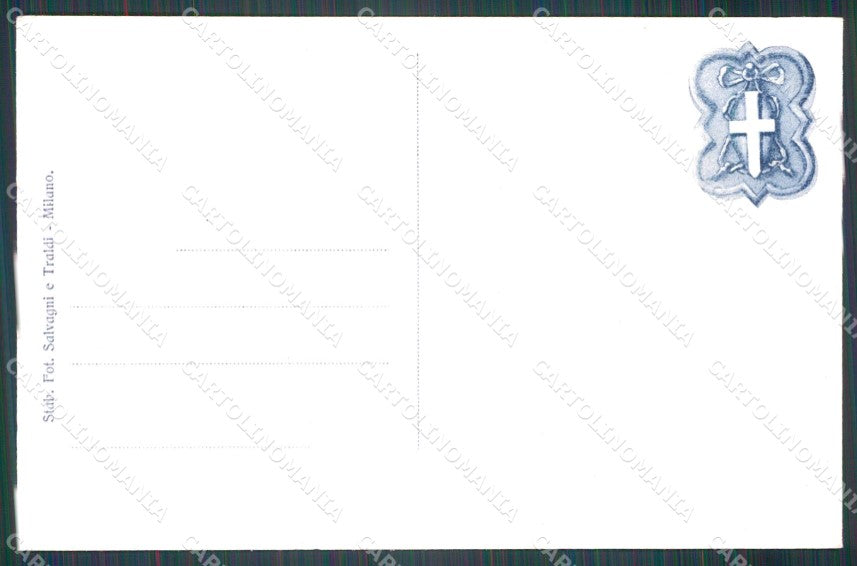 Militari 56º Reggimento Fanteria Programma Musicale cartolina XF0147 – retro
