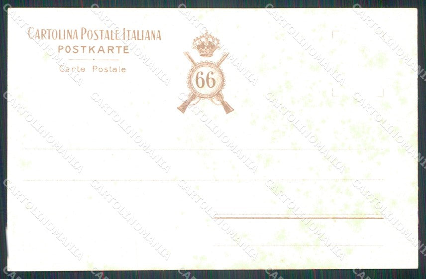 Militari 66º Reggimento Fanteria Santa Lucia del Tione cartolina XF0181 – retro