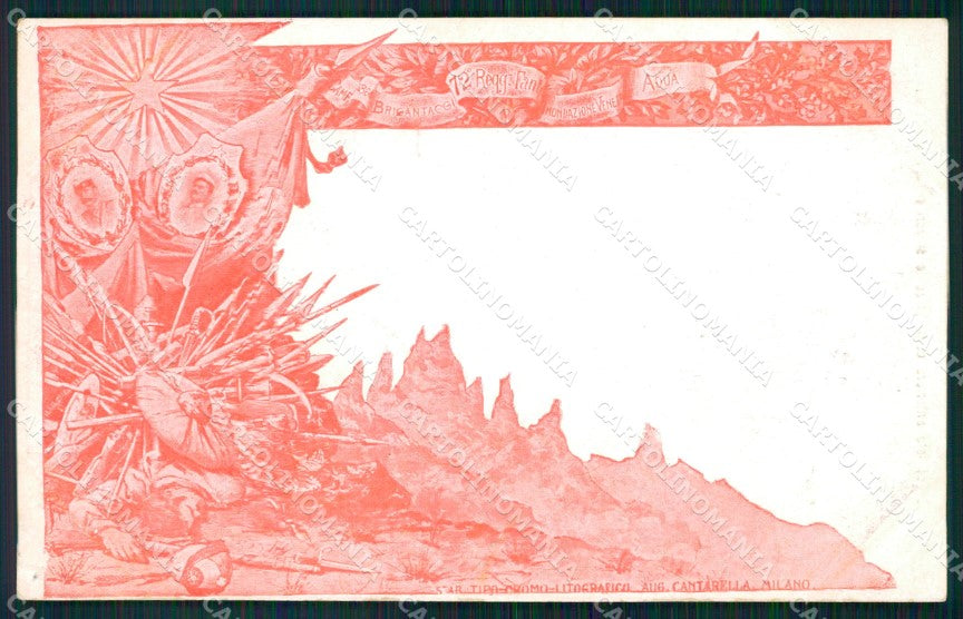 Militari 72º Reggimento Fanteria cartolina XF0202 – fronte