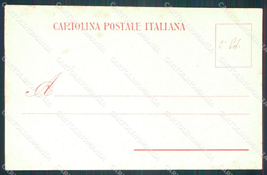 Militari 79º Reggimento Fanteria cartolina XF0224 – retro