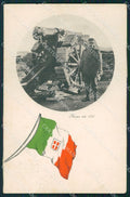 Militari Artiglieria ABRASA PIEGHINE cartolina XF0242 – fronte