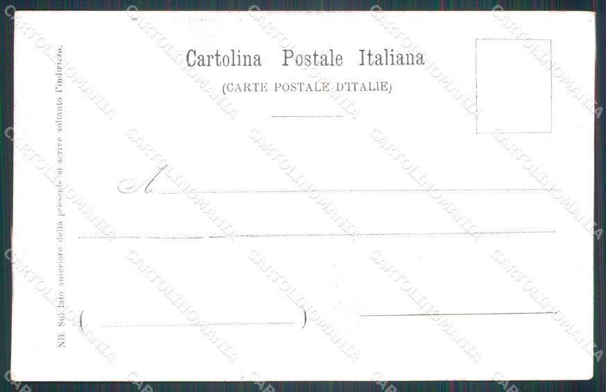 Militari Brigata Artiglieria da Fortezza Roma cartolina XF0248 – retro