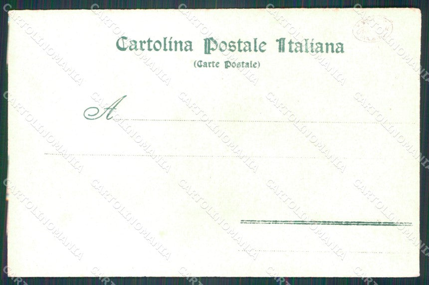 Militari I Reggimento Artiglieria V Brigata ABRASA cartolina XF0250 – retro
