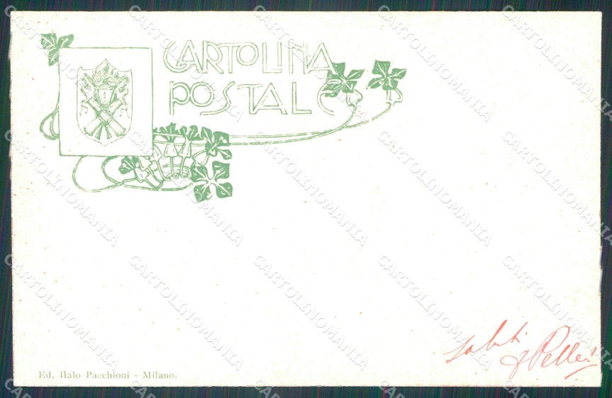 Militari I Reggimento Artiglieria da Fortezza cartolina XF0251 – retro