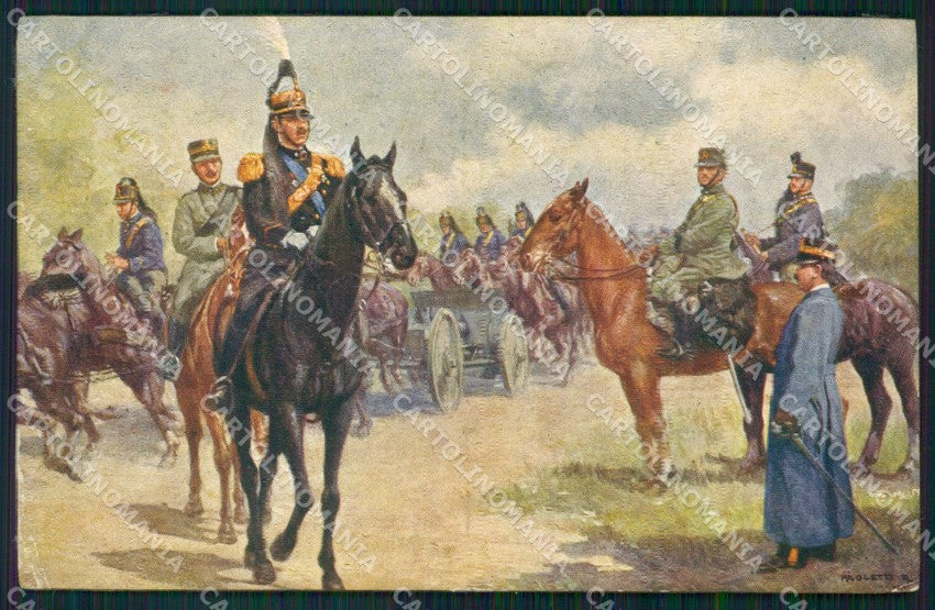 Militari Artiglieria Paoletti ABRASA cartolina XF0286 – fronte