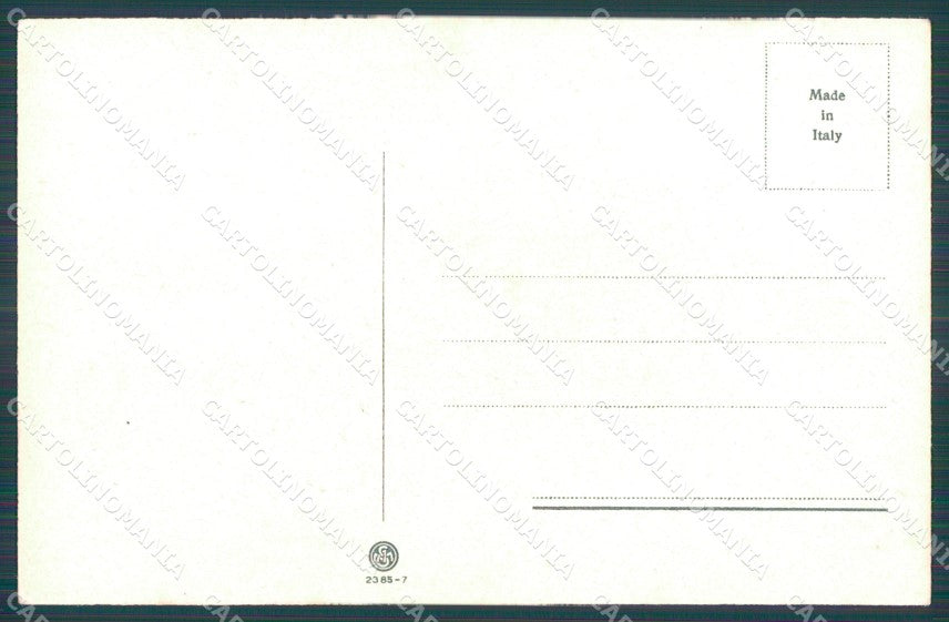 Militari Esercito Italiano Genio Uniforme cartolina XF0305 – retro
