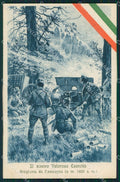 Militari WWI Propaganda Esercito Artiglieria da Campagna cartolina XF0338 – fronte