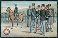 Militari Regio Esercito Uniforme Tacchi cartolina XF0342 – fronte