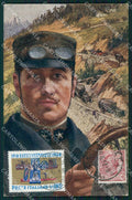 Militari WWI Automobilista cartolina XF0358 – fronte