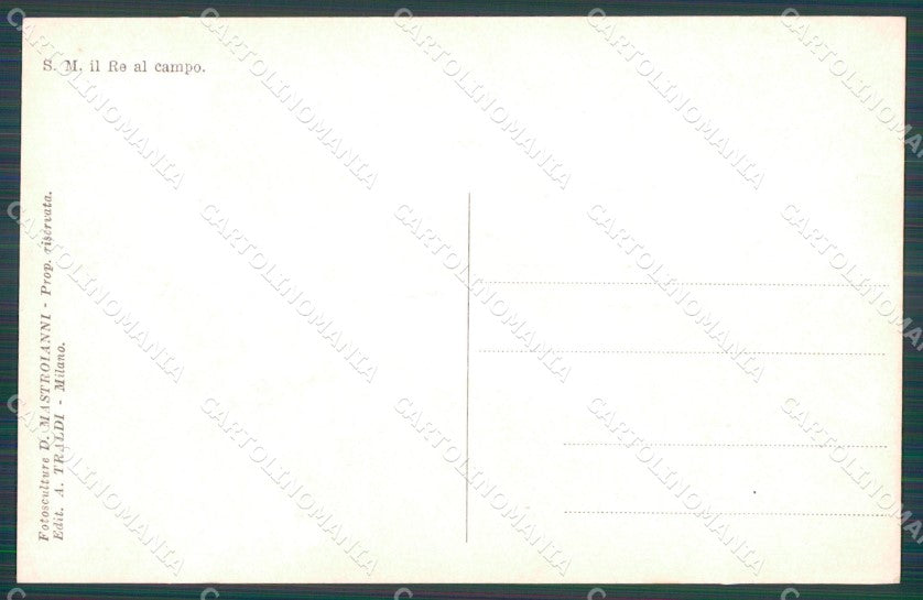 Militari Propaganda WWI Mastroianni Foto cartolina XF0363 – retro