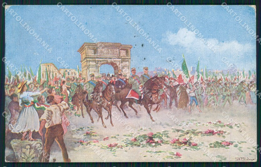 Militari Comitato Assistenza ai Prigionieri cartolina XF0367 – fronte
