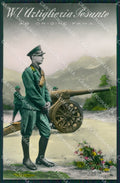 Militari WWI Propaganda Artiglieria Pesante Foto cartolina XF0396 – fronte