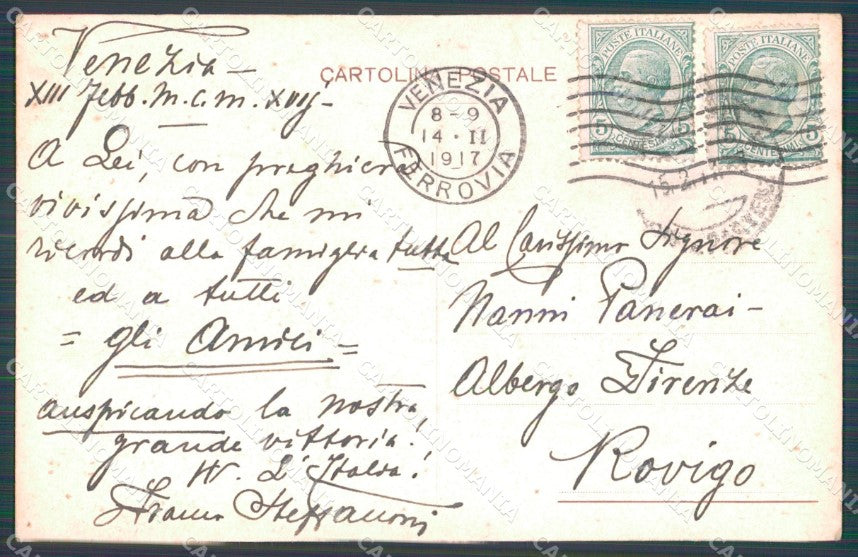 Militari WWI Propaganda Bandiere Alleati Flags cartolina XF0404 – retro