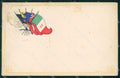 Militari WWI Propaganda Bandiere Alleati Flags ABRASA cartolina XF0413 – fronte