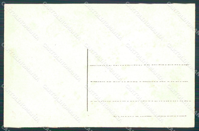 Militari WWI Propaganda Bandiere Alleati Flags Dipinta a Mano cartolina XF0428 – retro