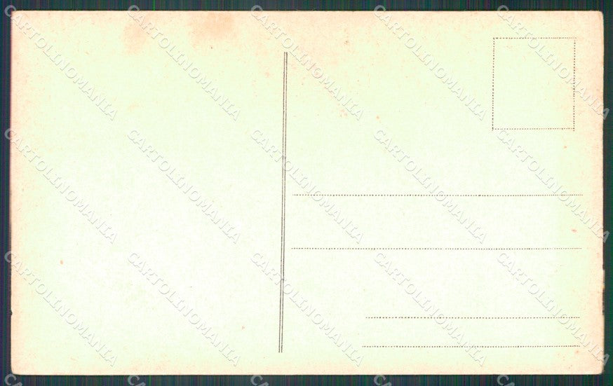 Militari WWI Propaganda Bandiere Alleati Flags PIEGHINA cartolina XF0440 – retro
