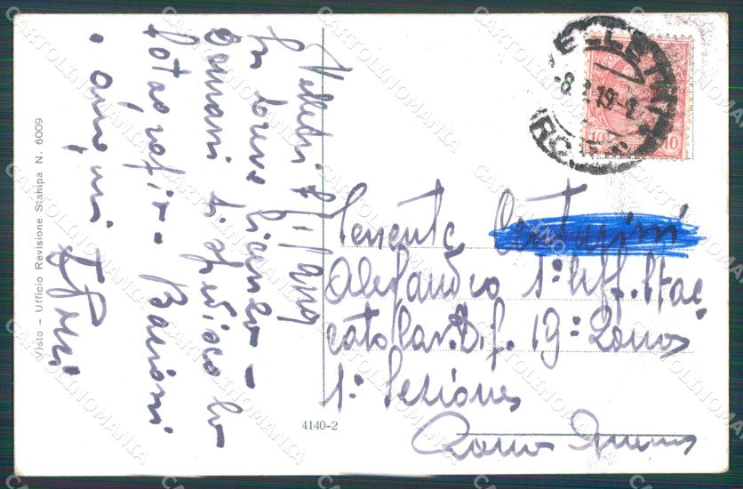 Militari WWI Propaganda Alleati Francia Pippo cartolina XF0451 – retro