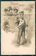 Militari Soldato 1820 HW Trenkler cartolina XF0458 – fronte