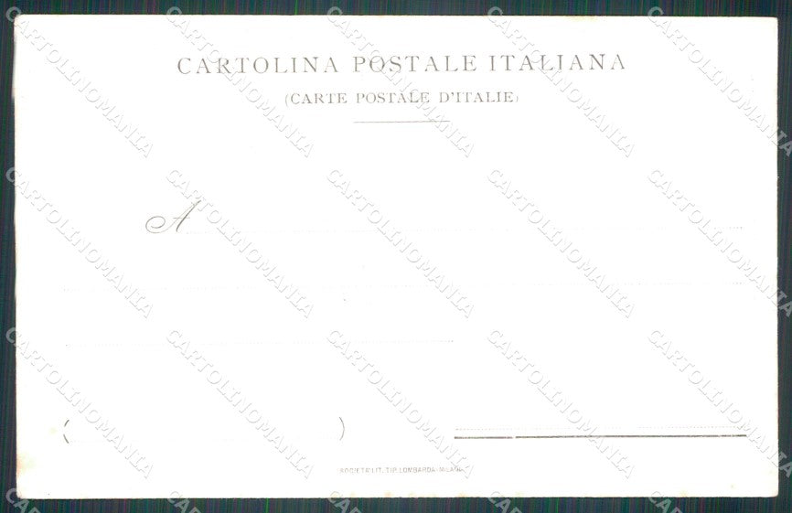 Militari Esercito Siciliano Etna Cenni cartolina XF0481 – retro