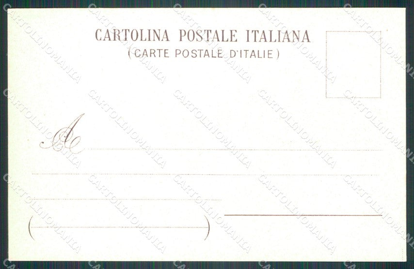 Militari Esercito Stato Maggiore Tenuta di Campagna Rinaldi cartolina XF0489 – retro