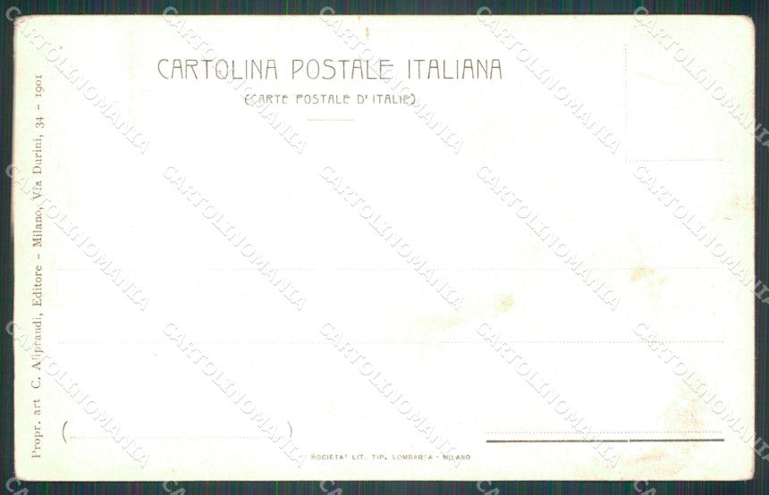 Militari Esercito della Repubblica Cisalpina Cenni cartolina XF0493 – retro